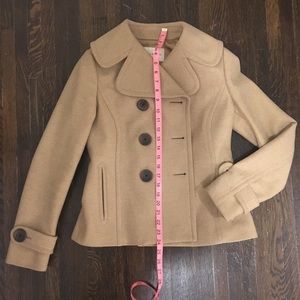 Banana Republic Camel Peacoat